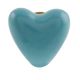 Sea Green Tiny Heart Ceramic Cabinet Knobs